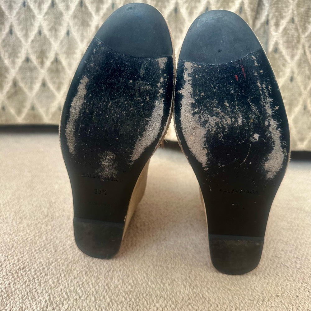 Balenciaga Suede Ankle Boots - Picture 6 of 8